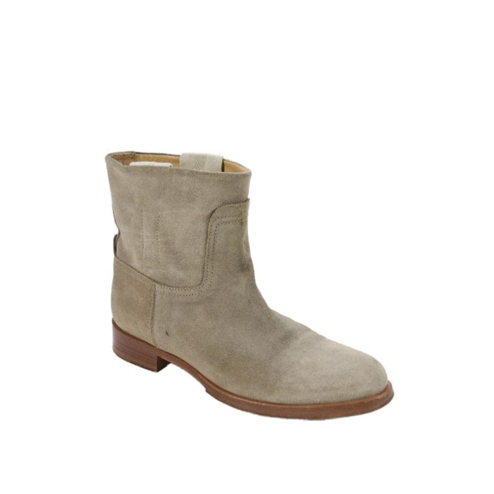 Rag & Bone Womens Suede Pull On Ankle Boots Taupe Beige Size 37 7
